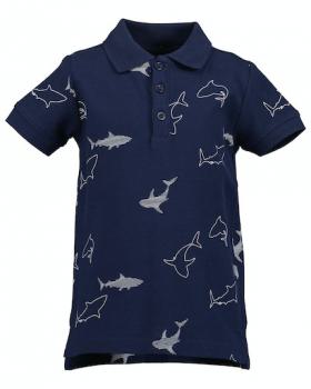 Poloshirt AOP Shark 98